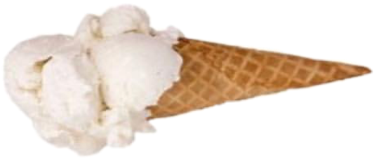 Niche Nichememes Aesthetic Aesthetictumblr Clothes - Vanilla Ice Cream Cone (533x227), Png Download