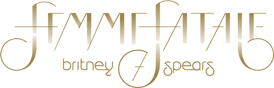 Femmefatale Logo - Femme Fatale Britney Spears Album Cover (934x323), Png Download