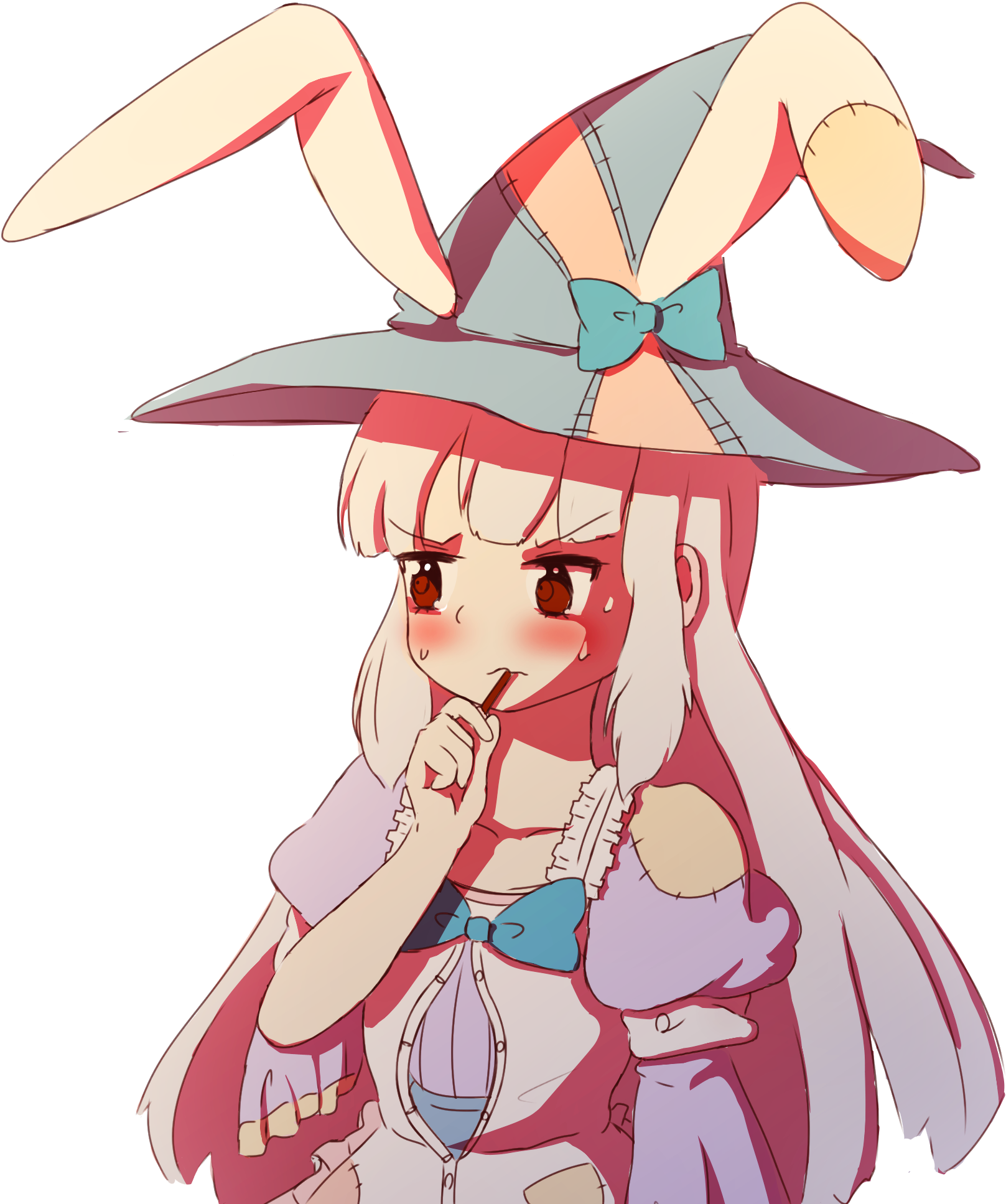 View Samegoogleiqdbsaucenao Pocky Worry , - Portable Network Graphics (1809x2011), Png Download