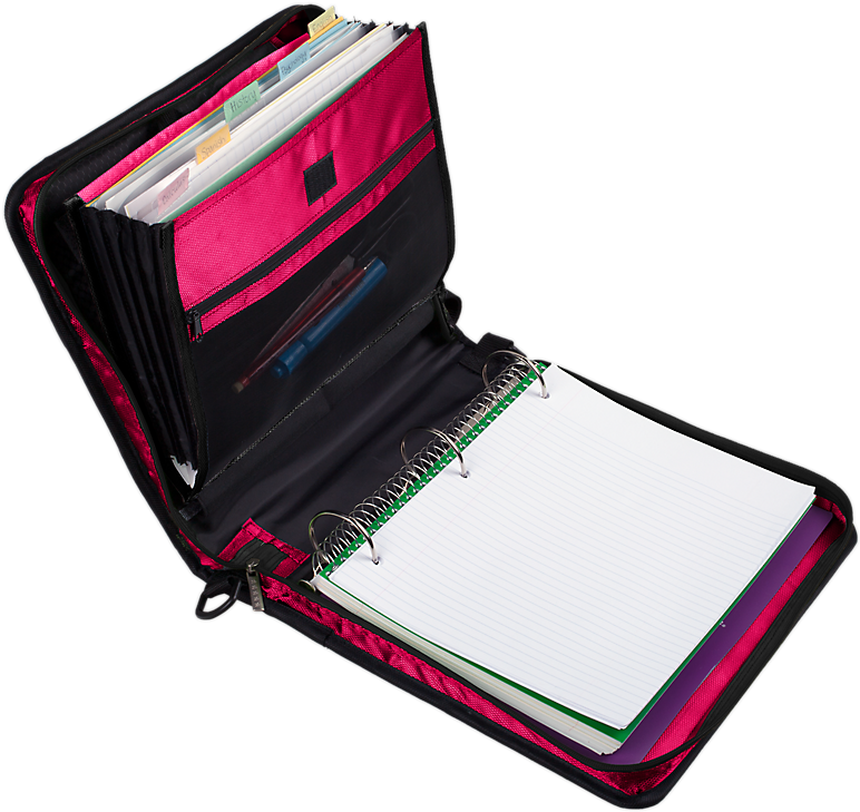 Download Five Star® 2" Zipper Binder Expandable Pocket Five Star