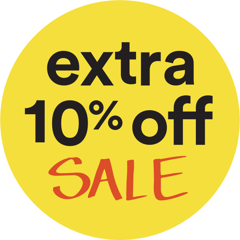 Extra 10% Off (810x809), Png Download