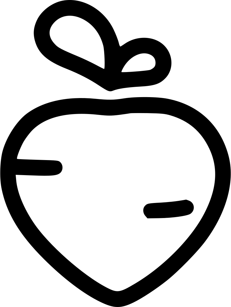 Png File Svg - Heart (736x980), Png Download