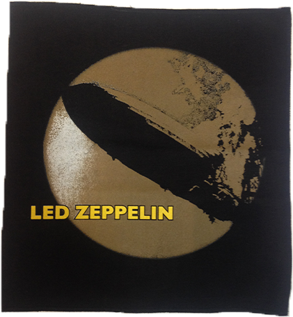 Led Zeppelin Led Zeppelin Band Back Patch - Led Zeppelin Album Covers (600x600), Png Download