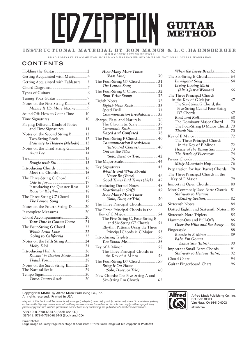 Led Zeppelin Guitar Method Thumbnail - Best Of Led Zeppelin Drums [book] (944x1232), Png Download