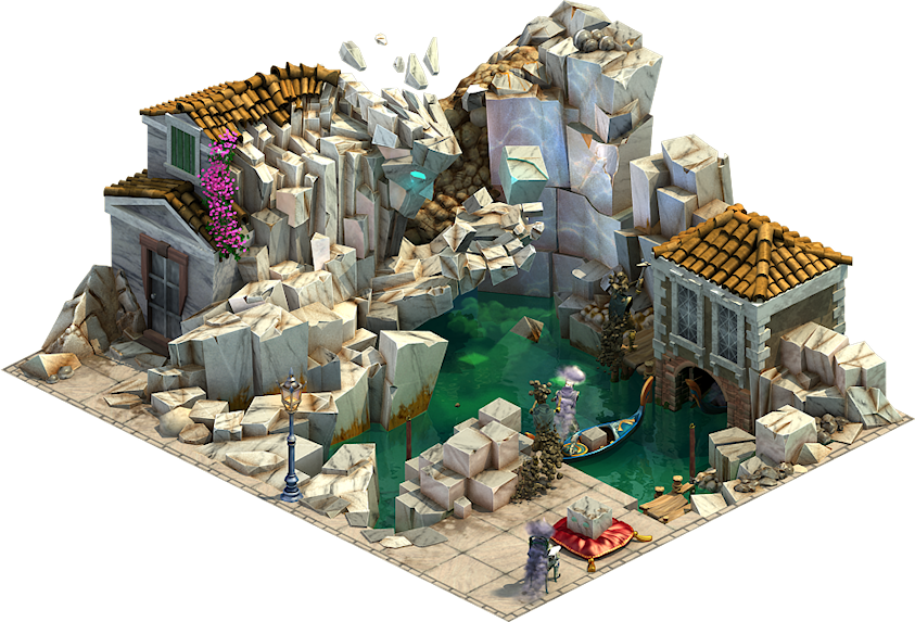 El Factorystone 25 - Castle (843x573), Png Download