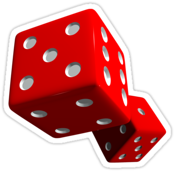 Free Icons Png - Dice Game (375x360), Png Download