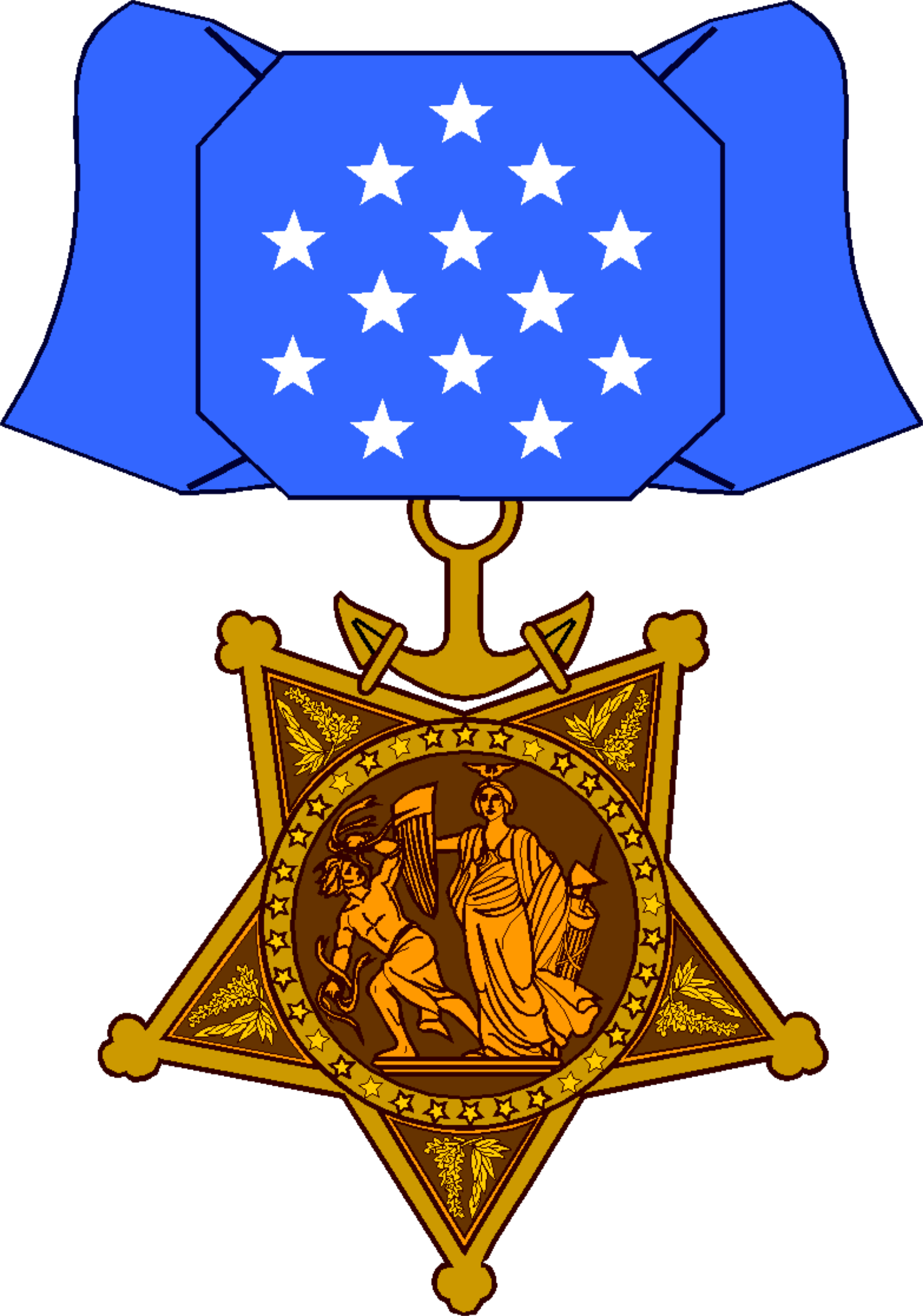 Medal Of Honor - Medal Of Honor Vector (1684x2400), Png Download