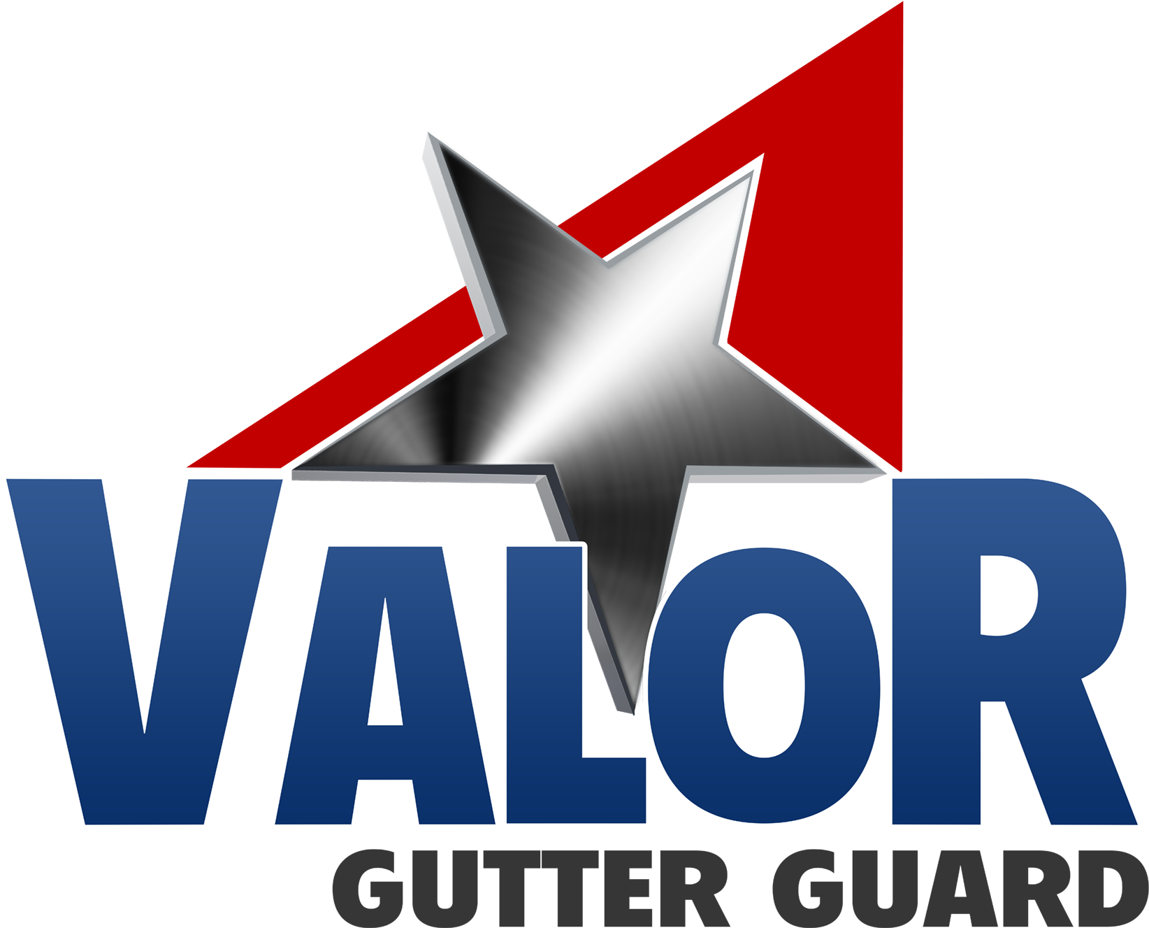 Valor Gutter Guard Logo (1800x1385), Png Download