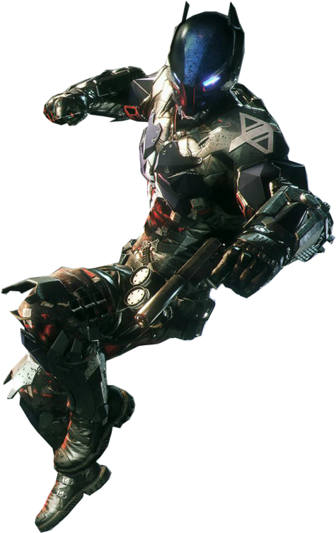 Arkham Knight Render By Markellbarnes - Batman: Arkham Universe: The Ultimate Visual Guide (600x788), Png Download