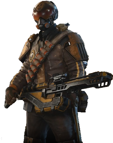 Battle Cabot And Firefly - Evolve Battle Cabot (421x500), Png Download