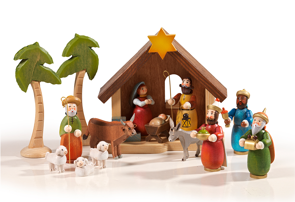 Käthe Wohlfahrt Online Shop Nativity Scene Png Nativity - House (1000x1000), Png Download