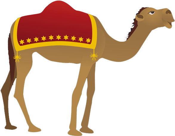 Clip Arts Related To - Camel Clipart (600x459), Png Download