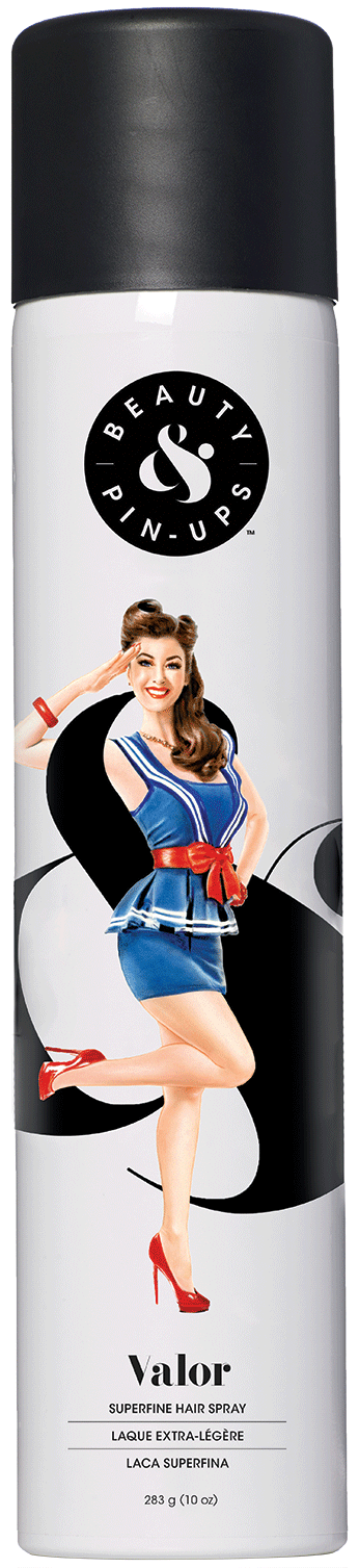 Valor Superfine Hairspray - Beauty & Pin-ups Fierce - Firm Hold Finishing Spray (1600x1600), Png Download