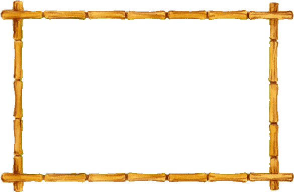 Hawaiian Frame Png (594x392), Png Download