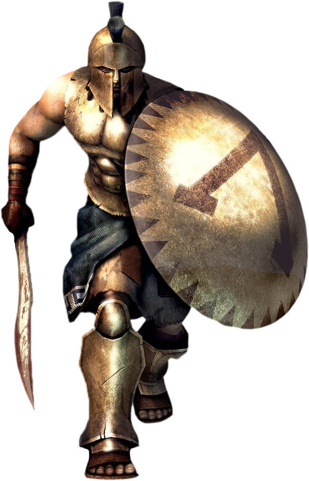 Spartan - Spartan Total Warrior Png (613x952), Png Download