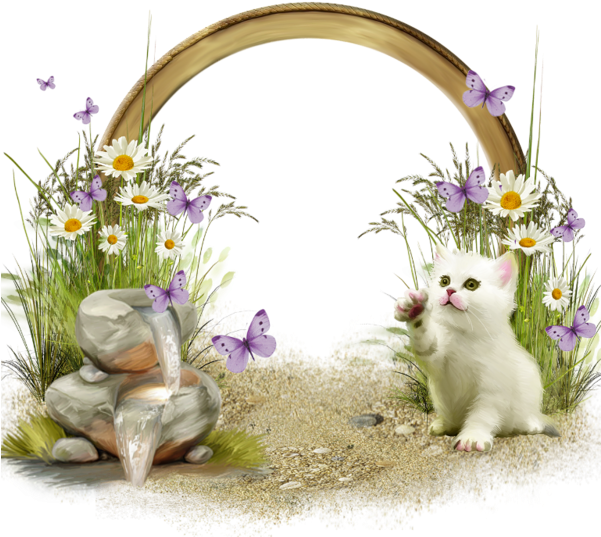 Png Frame - Transparent Easter Picture Frames (600x549), Png Download