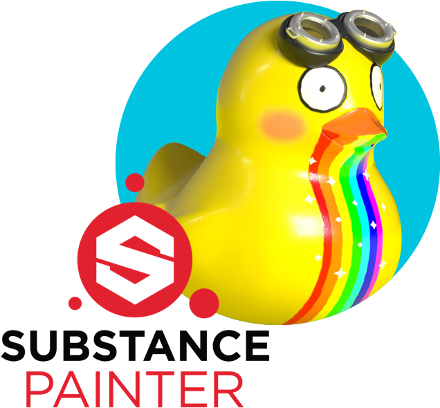 Snap Lens Studio - Substance Painter 2018 Logo (800x700), Png Download