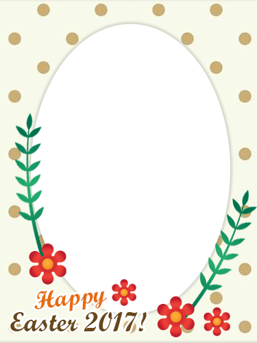 Happy Easter Photo Frame 2017 1 Androidapps Co - Happy (375x500), Png Download