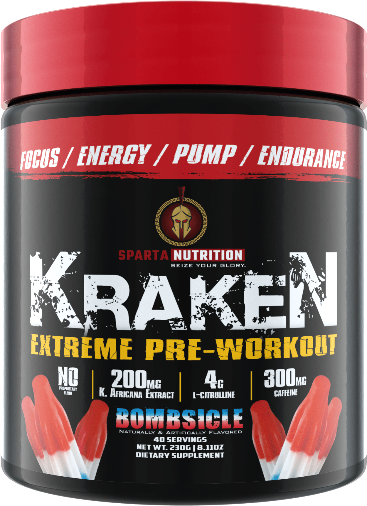 Sparta Nutrition Kraken Pre Workout (2000x2000), Png Download