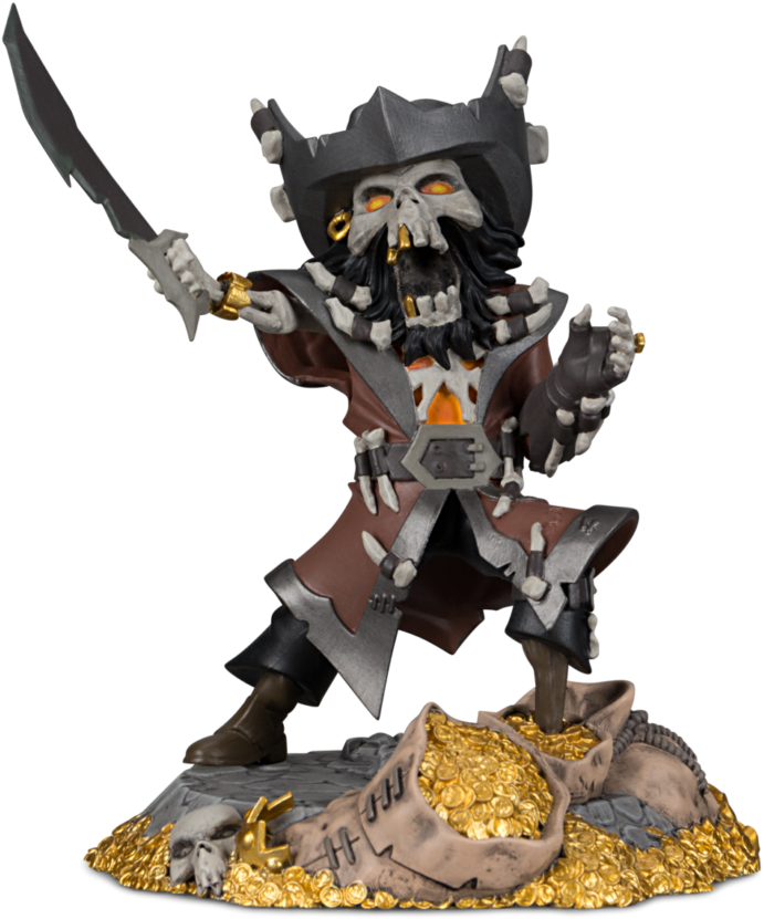 Sea Of Thieves Lootcrate Gaming Flameheart Figure March - Sea Of Thieves Statue (860x1024), Png Download