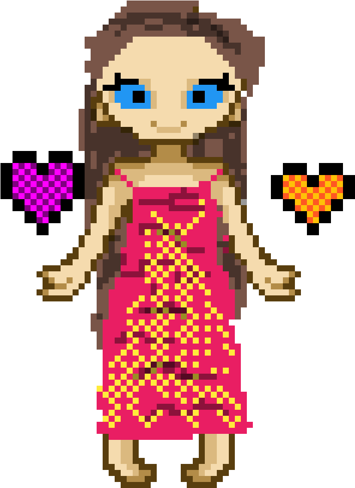 Hula Girl - Cartoon (1200x1200), Png Download