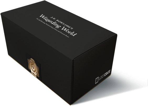 Wizarding World Loot-crate - Wizarding World Lootcrate Png (702x432), Png Download