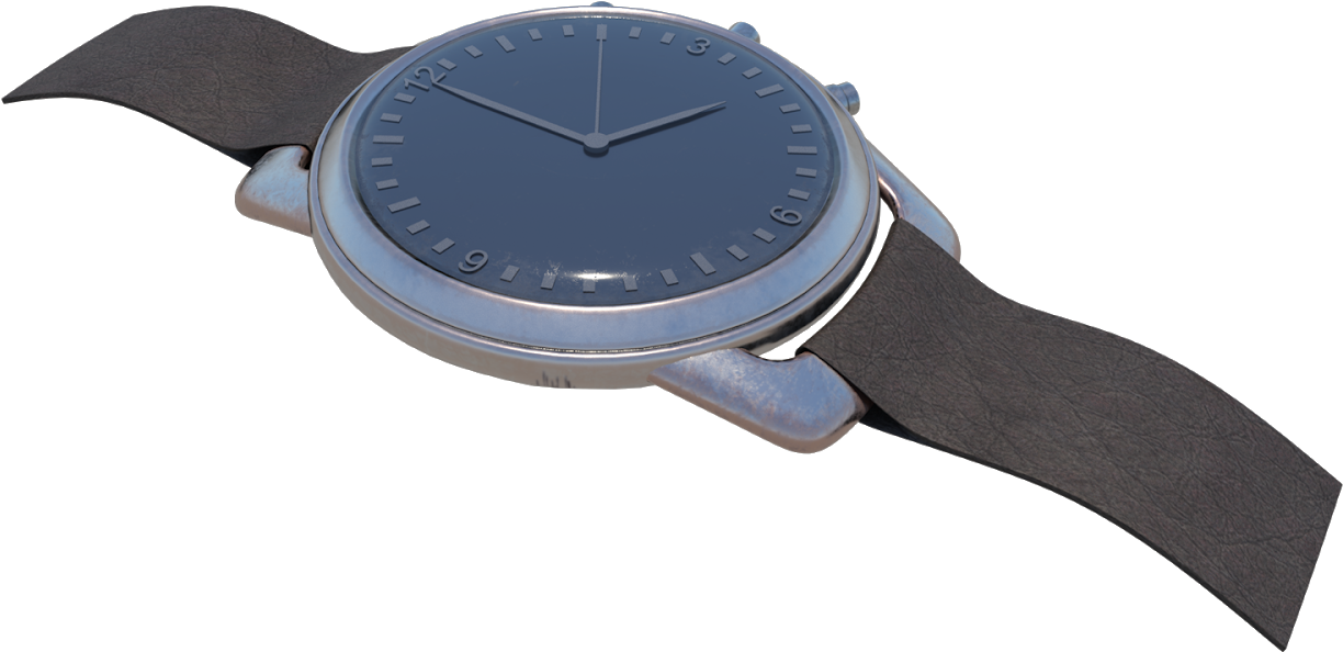 3ds Max And Substance Painter - Analog Watch (1600x900), Png Download