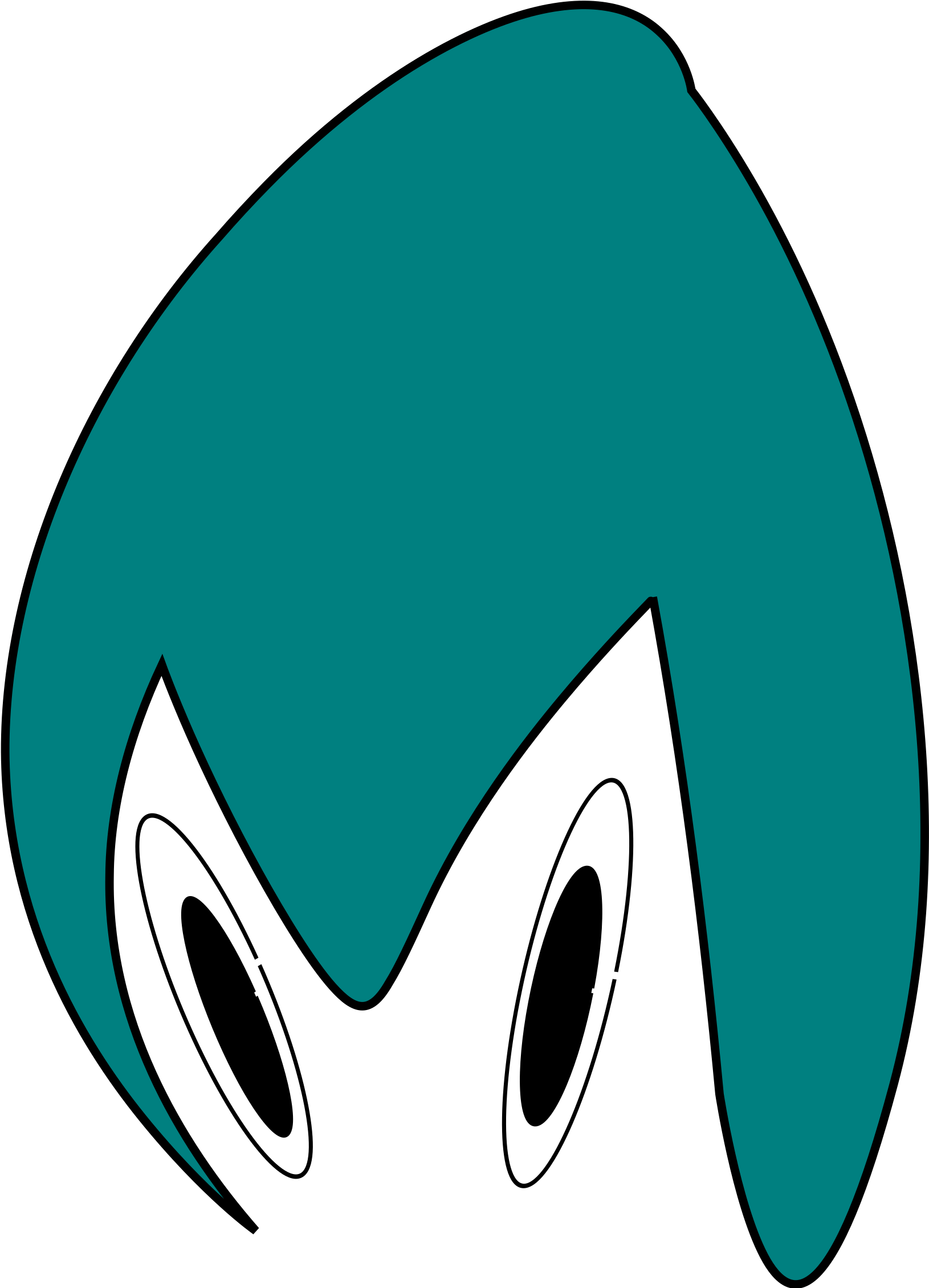 Big Image - Gambar Vektor Kepala Tang (1787x2400), Png Download
