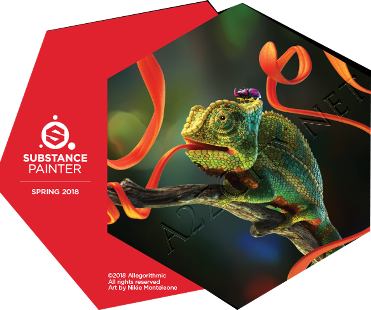 Allegorithmic Substance Painter 2018 (1629x1449), Png Download
