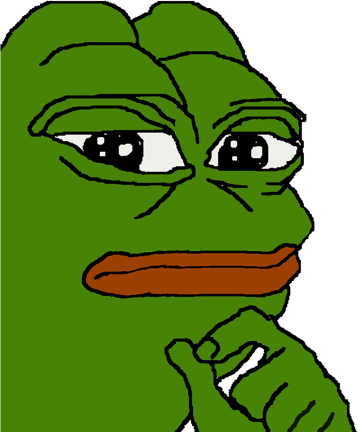 Sweating Pepe - Pepe The Frog L (500x500), Png Download