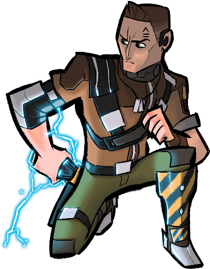 I Feel Like I'm Kinda Hittin A Rut, Gonna Try And Get - Axton Fan Art (500x600), Png Download