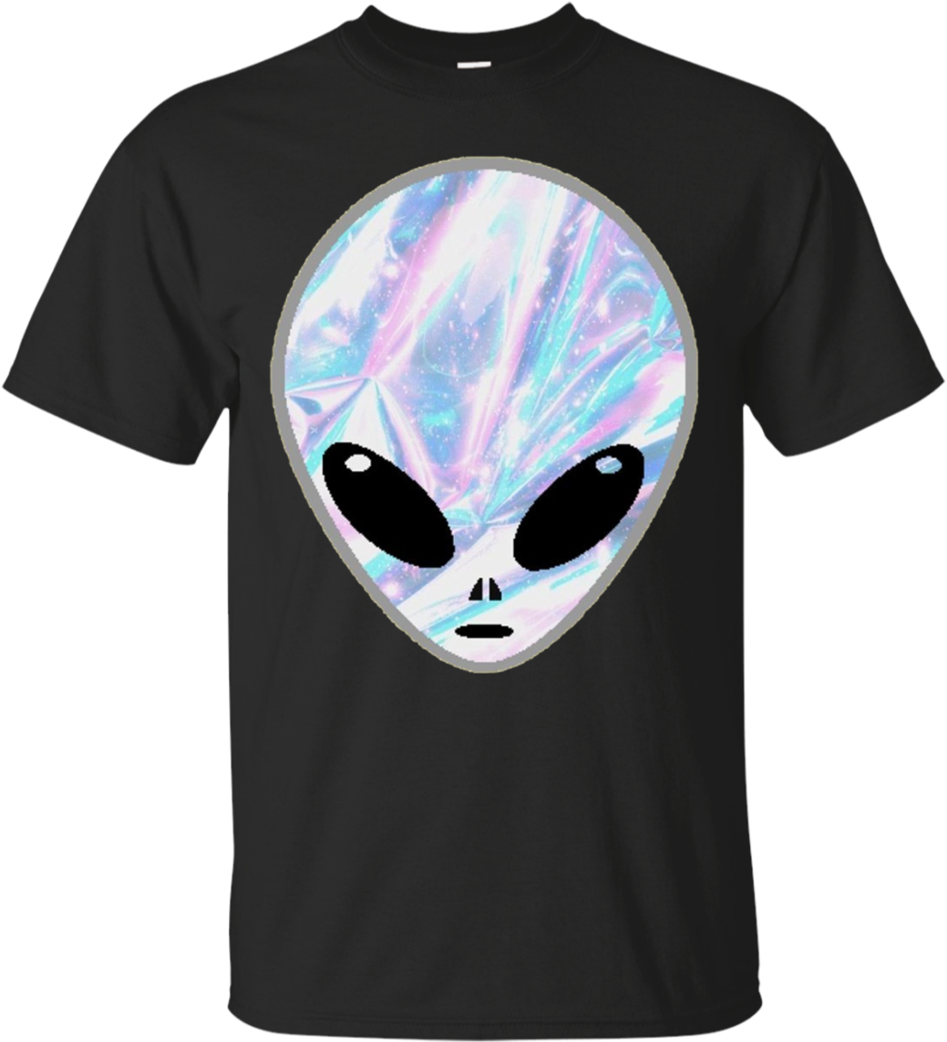 Mysterious Color Alien Head T-shirt Aesthetic Alien - Killshot Eminem Shirt (1155x1155), Png Download