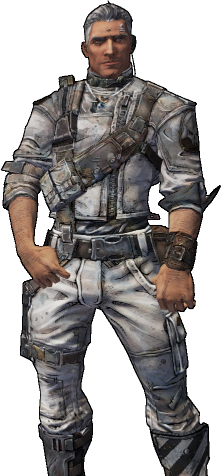Borderlands 2, Image C, Fantasy Men, Men Wear, War - Borderlands Axton Transparent (471x973), Png Download