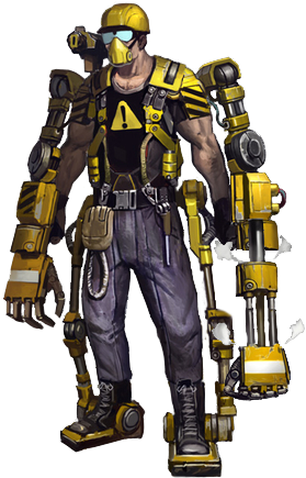 It Will Probably Be Automated, So That When The City - Borderlands 2 Combat Engineer (284x454), Png Download