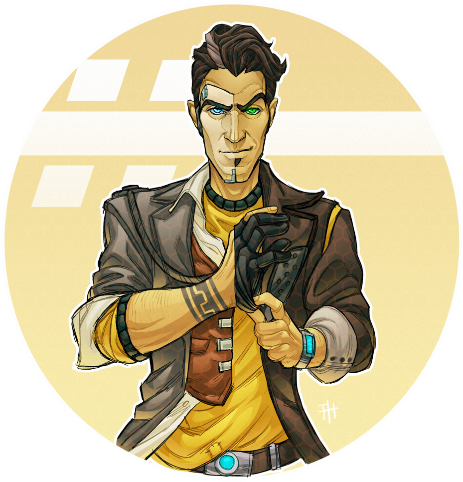 The Pre-sequel Tales From The Borderlands Borderlands - Borderlands Handsome Jack (983x1000), Png Download
