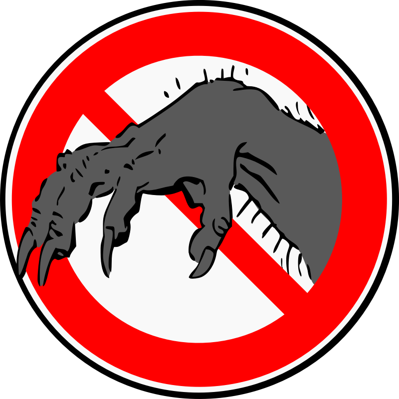 Do Not Touch2 - Do Not Touch Clip Art (800x800), Png Download