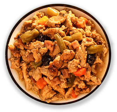 Toby's Turkey Dinner™ In Gravy Is 100% Guaranteed For - Food (448x420), Png Download
