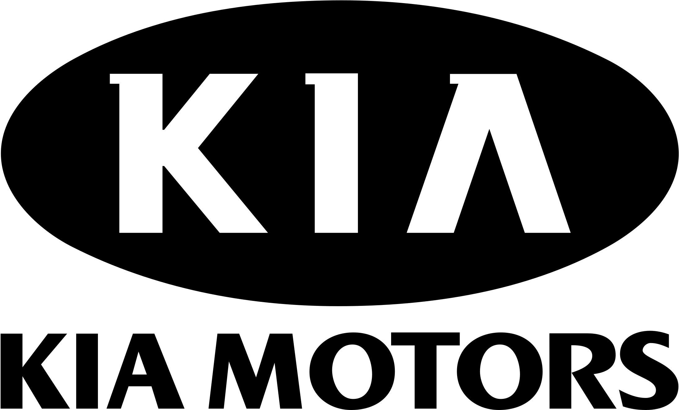 Логотип киа вектор