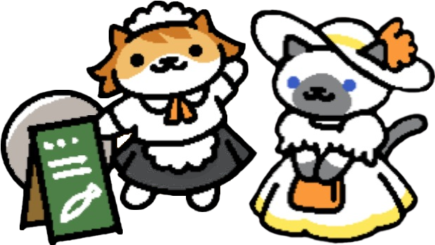 Sassy Fran And Sapphire For Anon - Neko Atsume Sassy Fran (751x433), Png Download