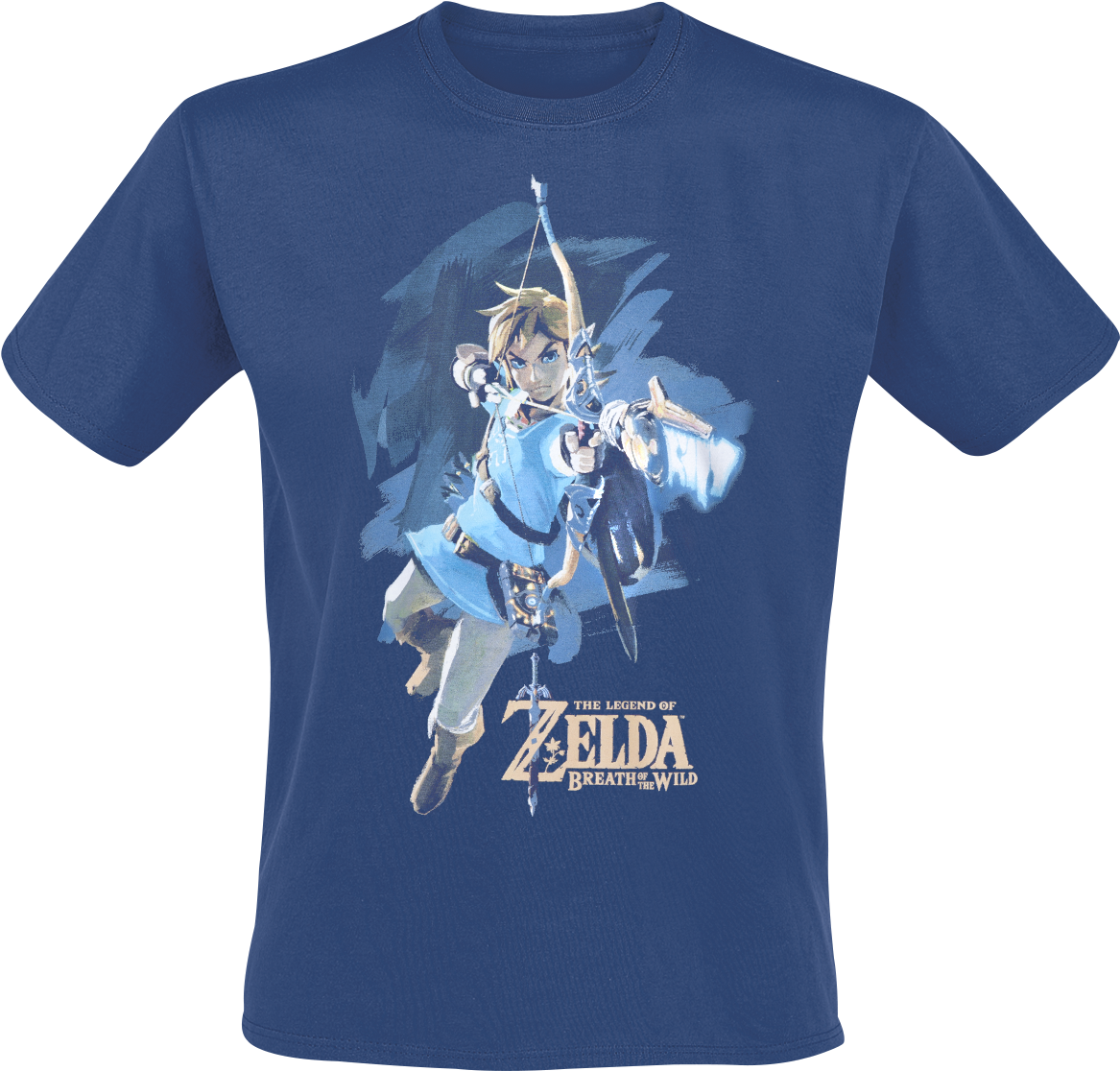 The Legend Of Zelda - Zelda Breath Of The Wild T Shirt (1200x1154), Png Download
