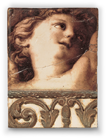 Apollo With Moulding - Tile (345x450), Png Download