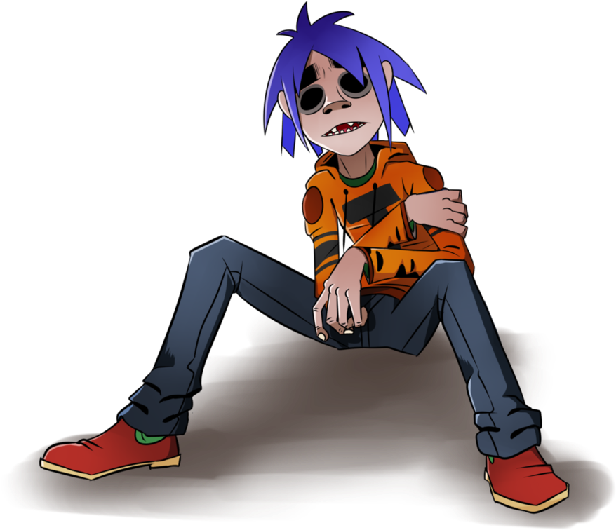 2d Gorillaz - 2-d (935x854), Png Download