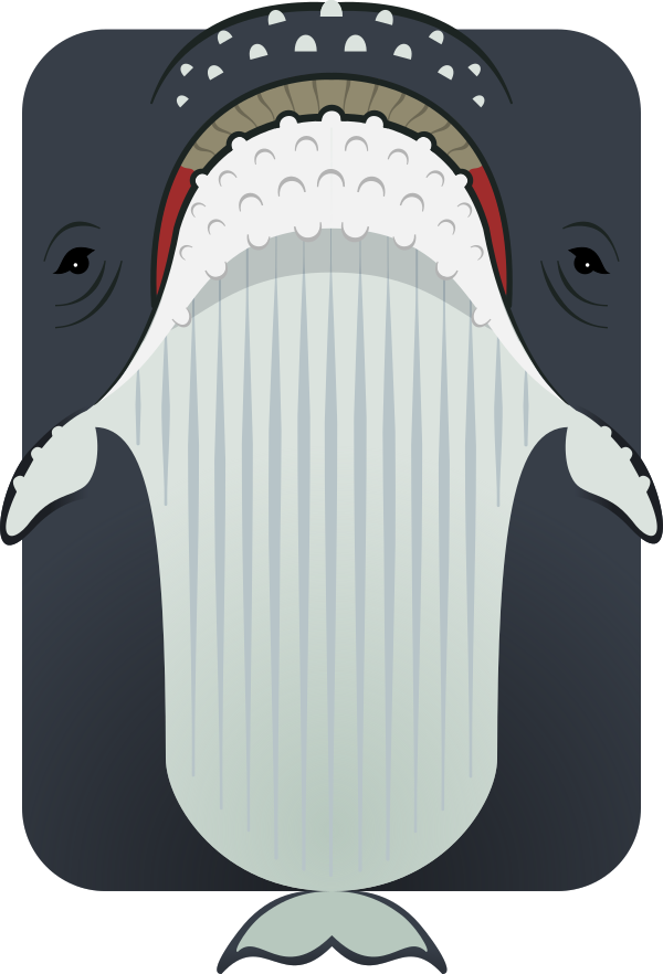 Humpback Whale - Deeeep Io Humpback Whale (600x882), Png Download