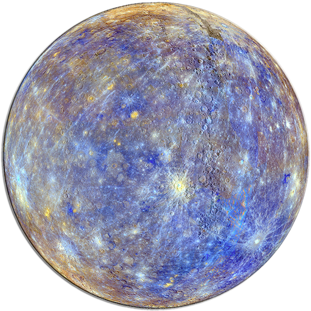 Drawn Planets Transparent - Planet Mercury (900x676), Png Download