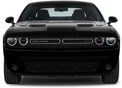 Front View Muscle Car Grill Png - 2016 Dodge Challenger Front (700x700), Png Download