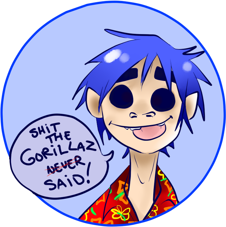 A Blog Of Shit The Gorillaz Never Said - Toilet (900x900), Png Download