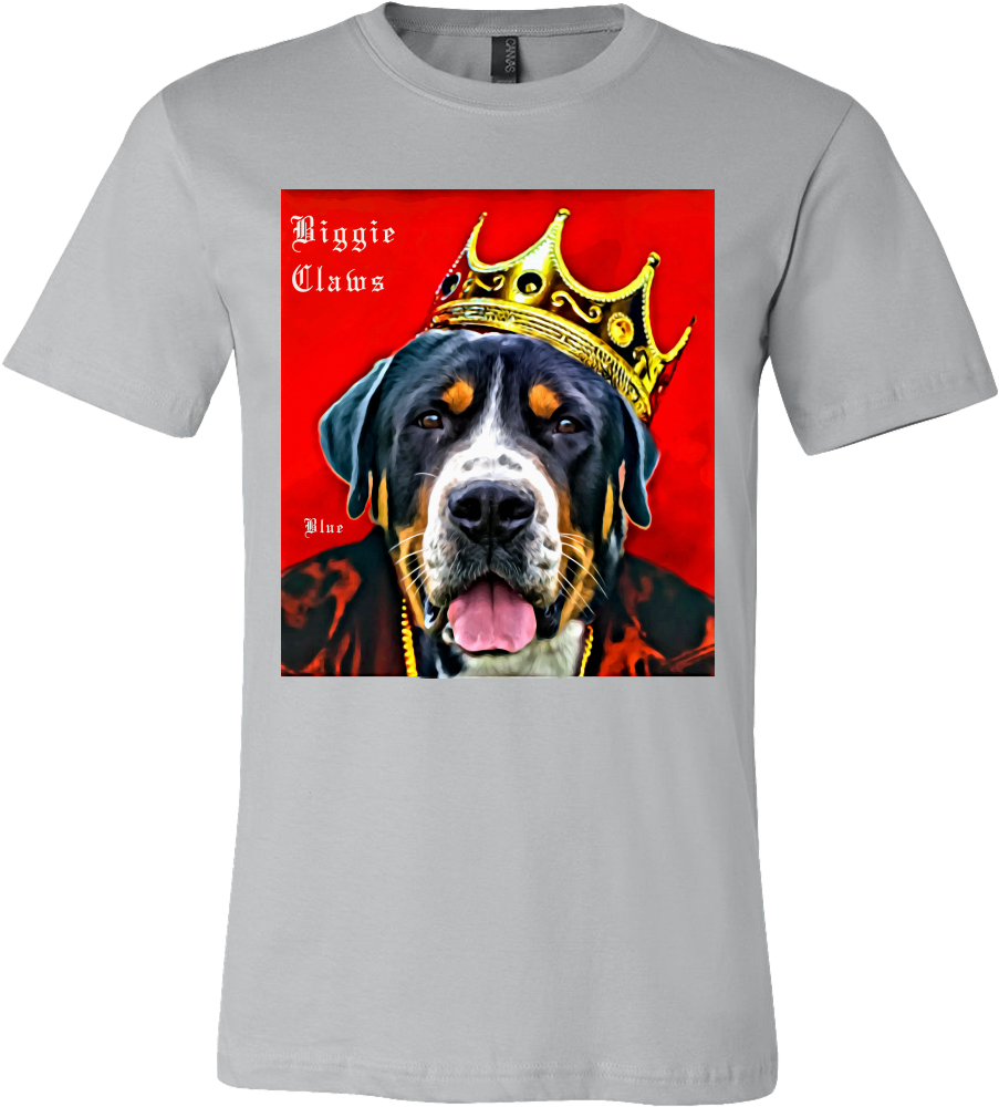 The Biggie Blue - Notorious B I G Music Star Art 32x24 Poster Decor (1000x1000), Png Download