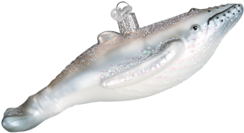 Humpback Whale Ornament - Humpback Whale Old World Christmas Ornament 12487 (387x387), Png Download