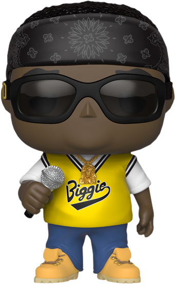Notorious B - I - G - - Notorious B - I - G - With - Notorious Big Funko Pop (600x600), Png Download