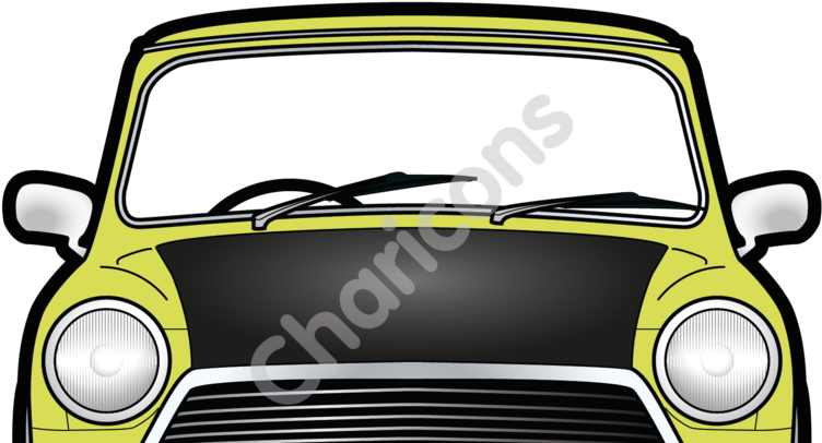 Png Transparent Stock Mr Beans Car Without Bean By - Mr Bean Car Front (1024x509), Png Download